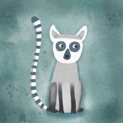 Lemur by Nic Squirrell art print