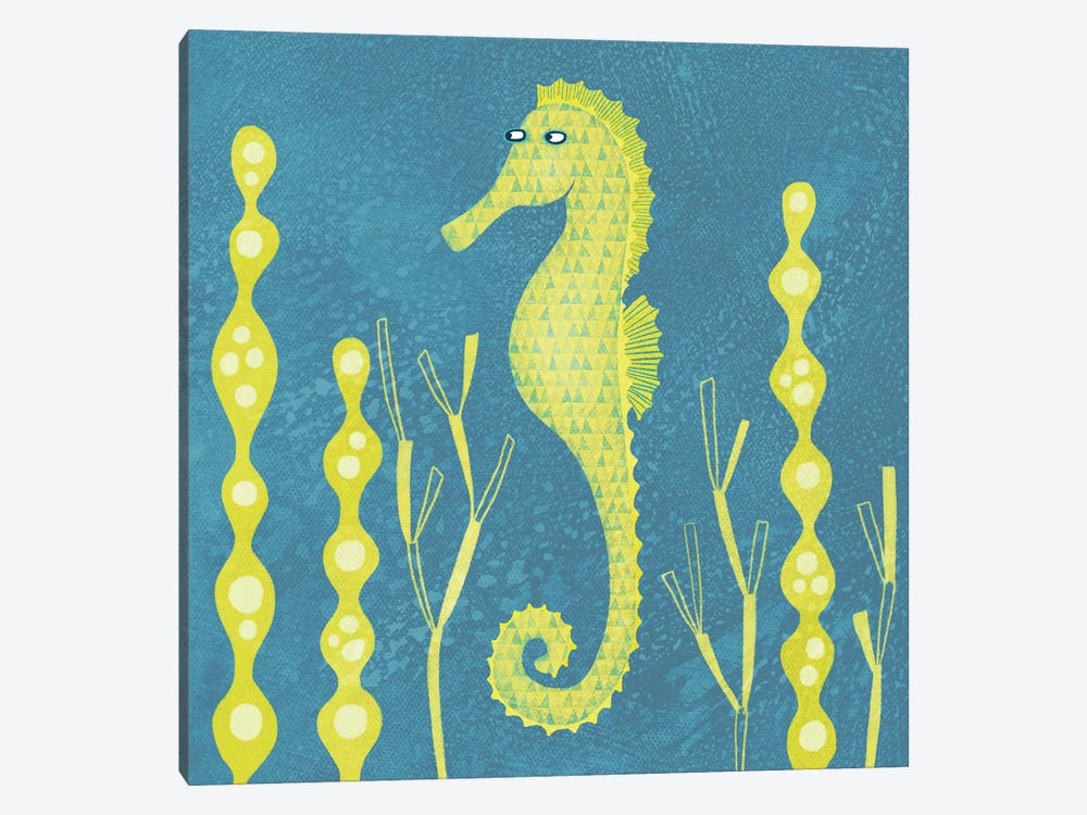 Seahorse by Nic Squirrell 1-piece Canvas Wall Art