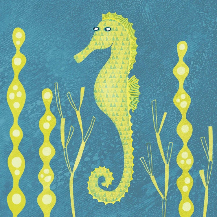 Seahorse by Nic Squirrell wall art