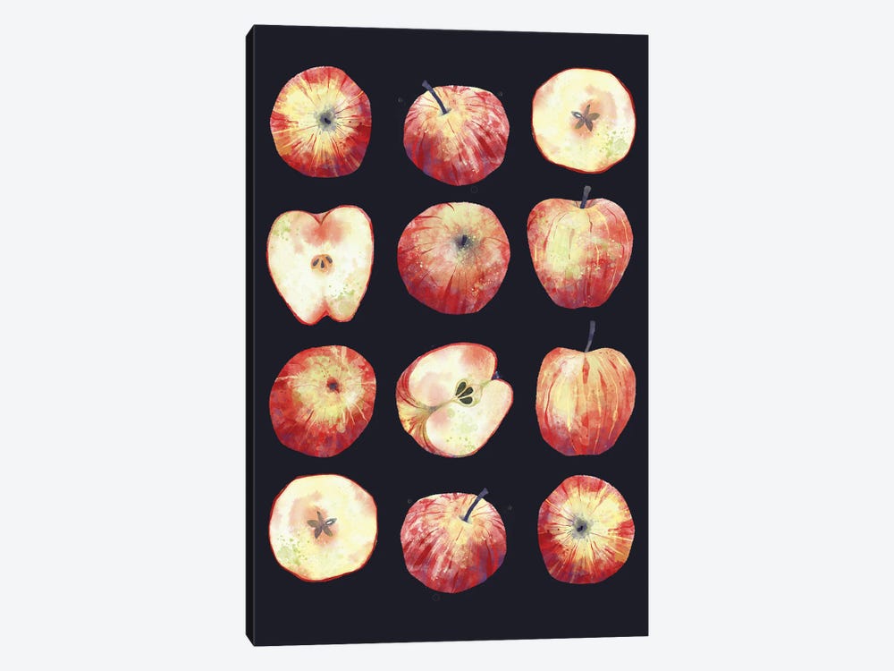 Apples In The Dark by Nic Squirrell 1-piece Canvas Art Print