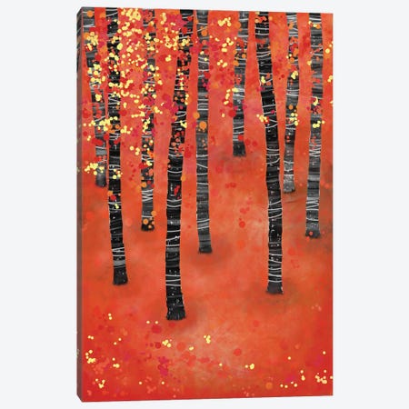 Birches Canvas Print #NSQ7} by Nic Squirrell Canvas Art