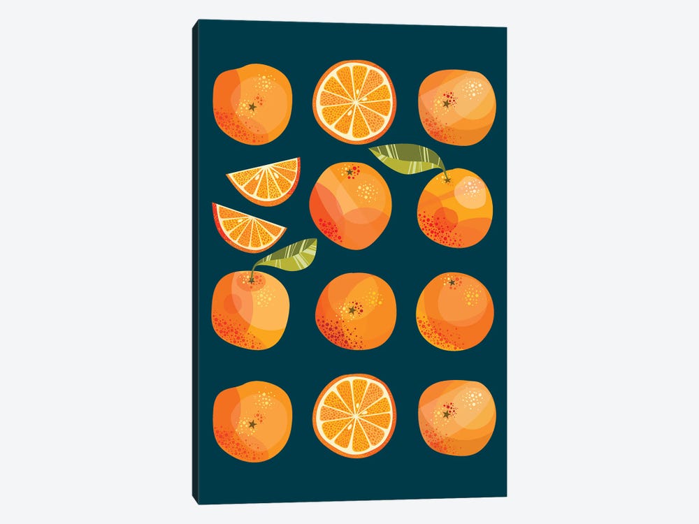 Oranges In The Dark by Nic Squirrell 1-piece Art Print