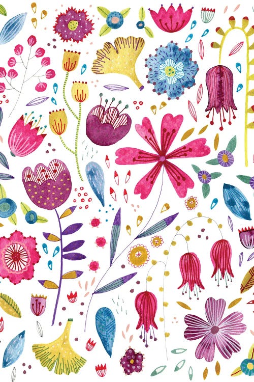 Autumn Hedgerow by Nic Squirrell wall art