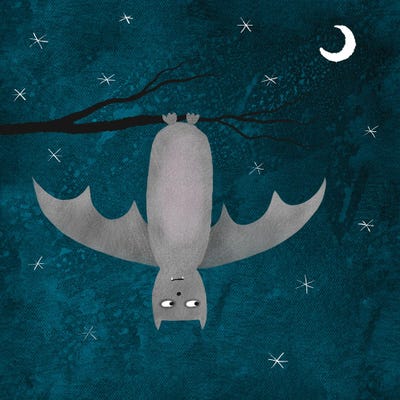 Bat by Nic Squirrell art print