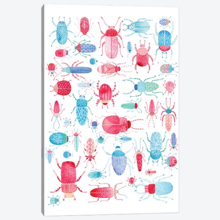 Beetles Canvas Print #NSQ94} by Nic Squirrell Canvas Art