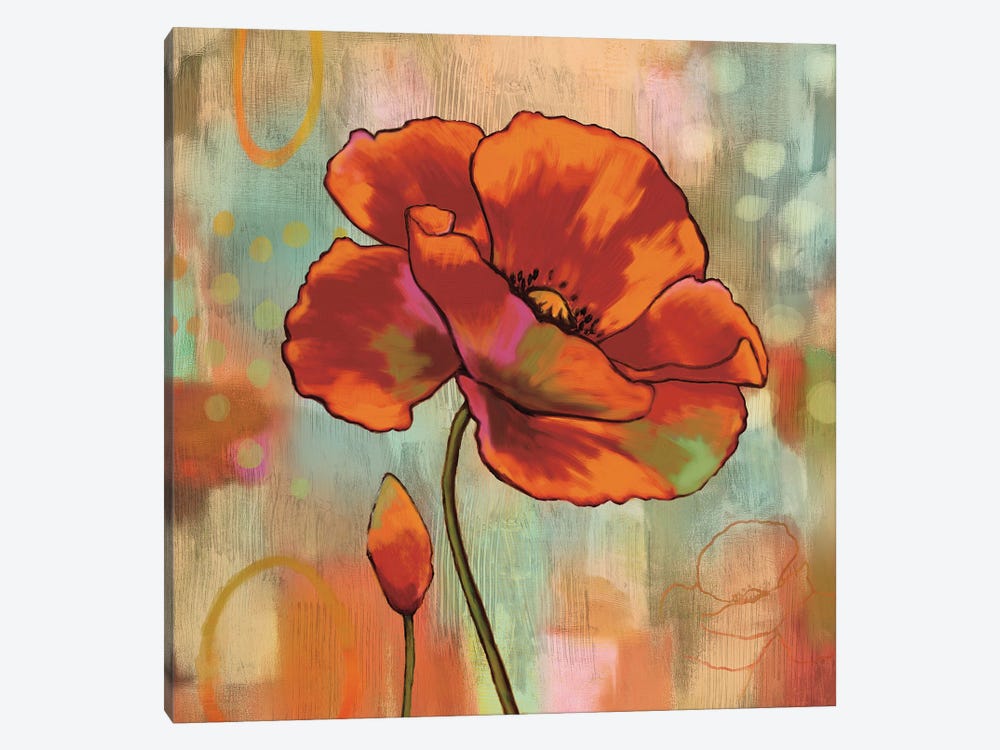 Fanciful II by Nicole Sutton 1-piece Canvas Wall Art
