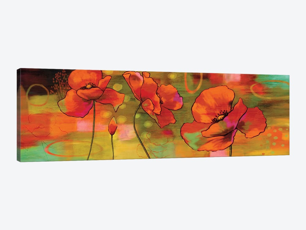Magical Poppies by Nicole Sutton 1-piece Canvas Print