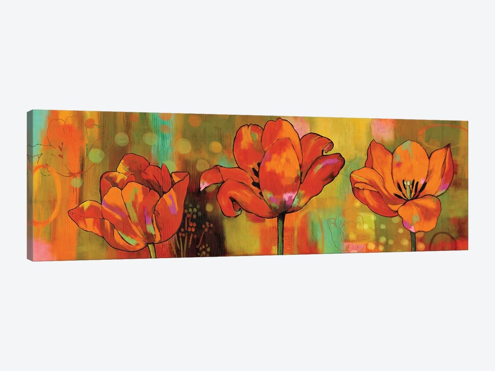 Magical Tulips by Nicole Sutton 1-piece Canvas Artwork
