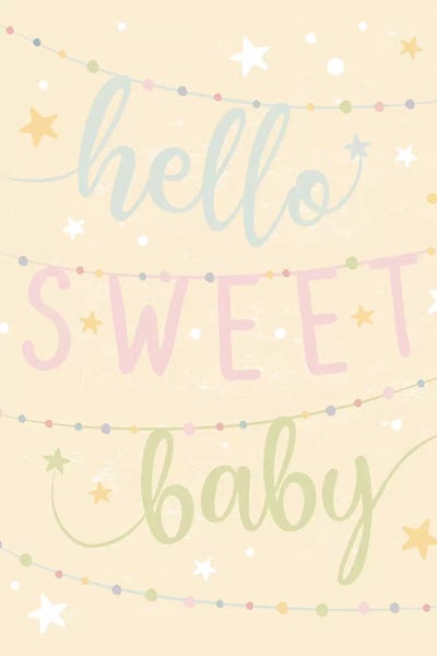 To The Moon III by Nina Seven multi panel art