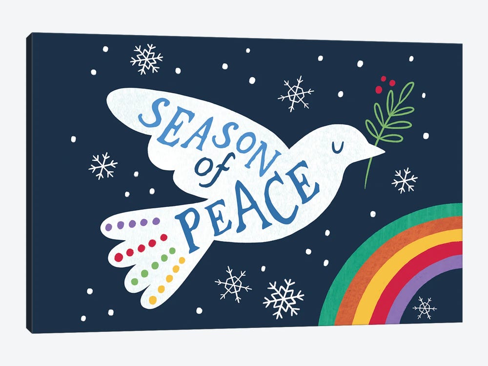 Season of Peace by Nina Seven 1-piece Canvas Wall Art