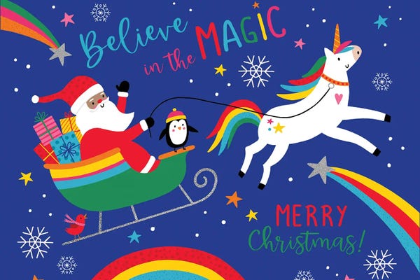 Unicorns: Magical Christmas by Nina Seven