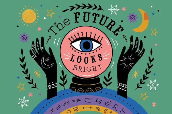 Pink Light Studio: Fortune Teller II by Nina Seven