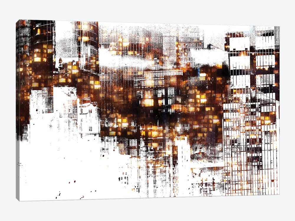 Cityscape04 by Norm Stelfox 1-piece Canvas Artwork