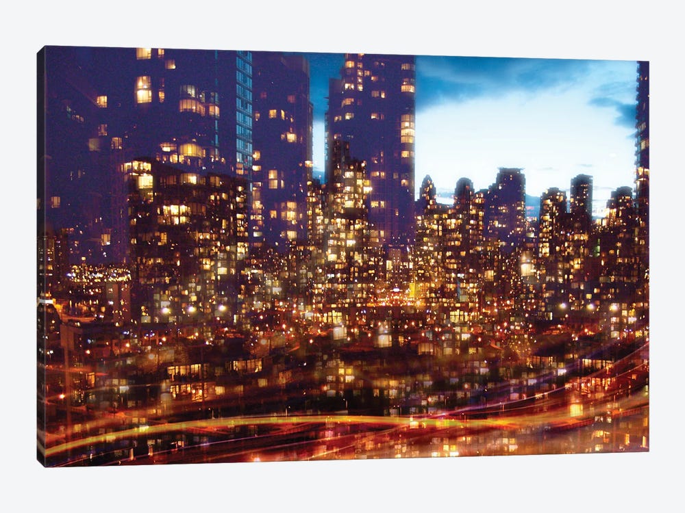 Cityscape07 by Norm Stelfox 1-piece Canvas Art Print