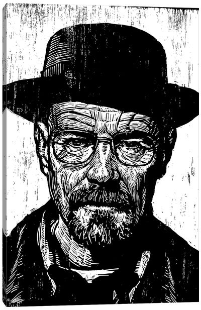 Heisenberg Canvas Art Print - Breaking Bad