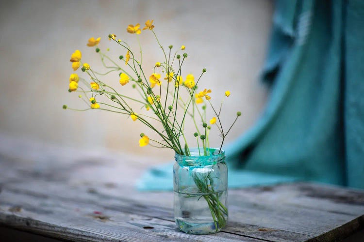 Still Life With Yellow Flowers