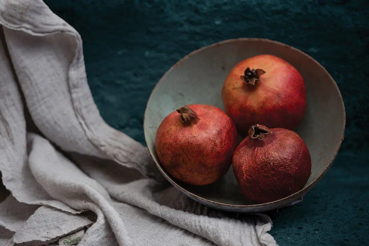 Still Life With Pomegranates