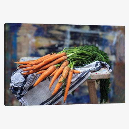Still Life With Carrots Canvas Print #NSZ225} by Nailia Schwarz Canvas Art Print