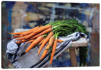 Still Life With Carrots Canvas Art Print - Carrot Art