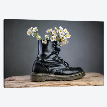 Stilllife With The Shoe Canvas Print #NSZ36} by Nailia Schwarz Canvas Print