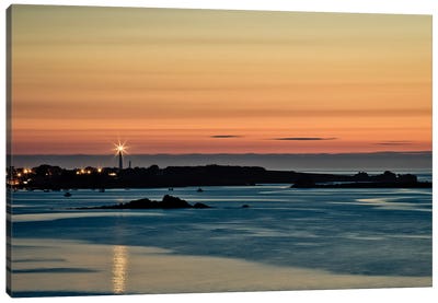 Brittany Sunset Canvas Art Print - Brittany