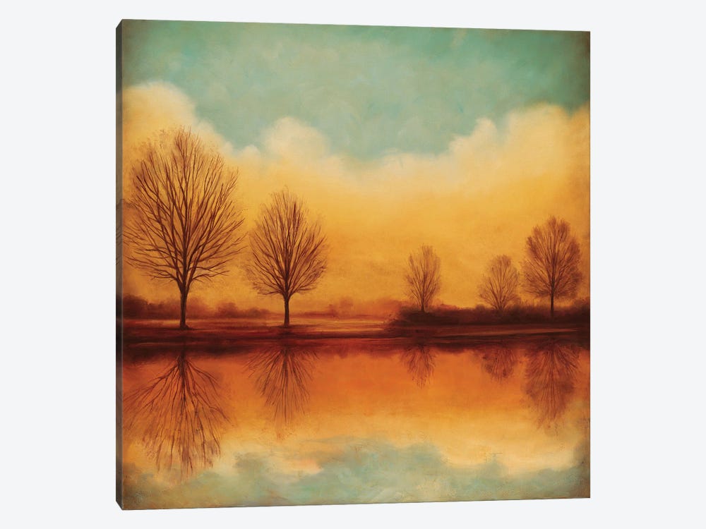 Reflections Of Autumn I 1-piece Canvas Art