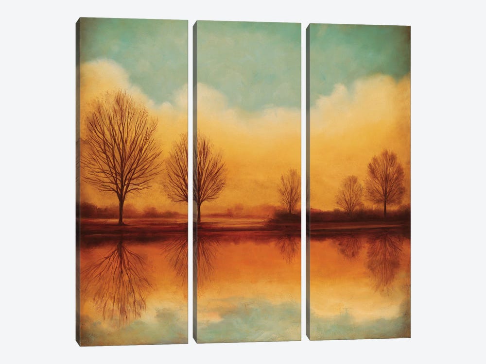 Reflections Of Autumn I 3-piece Canvas Art
