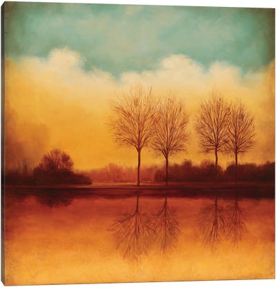 Reflections Of Autumn II Canvas Art Print