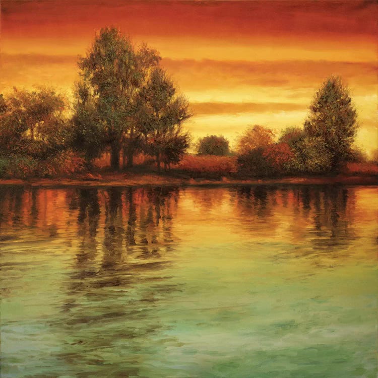 River Sunset I by Neil Thomas wall art