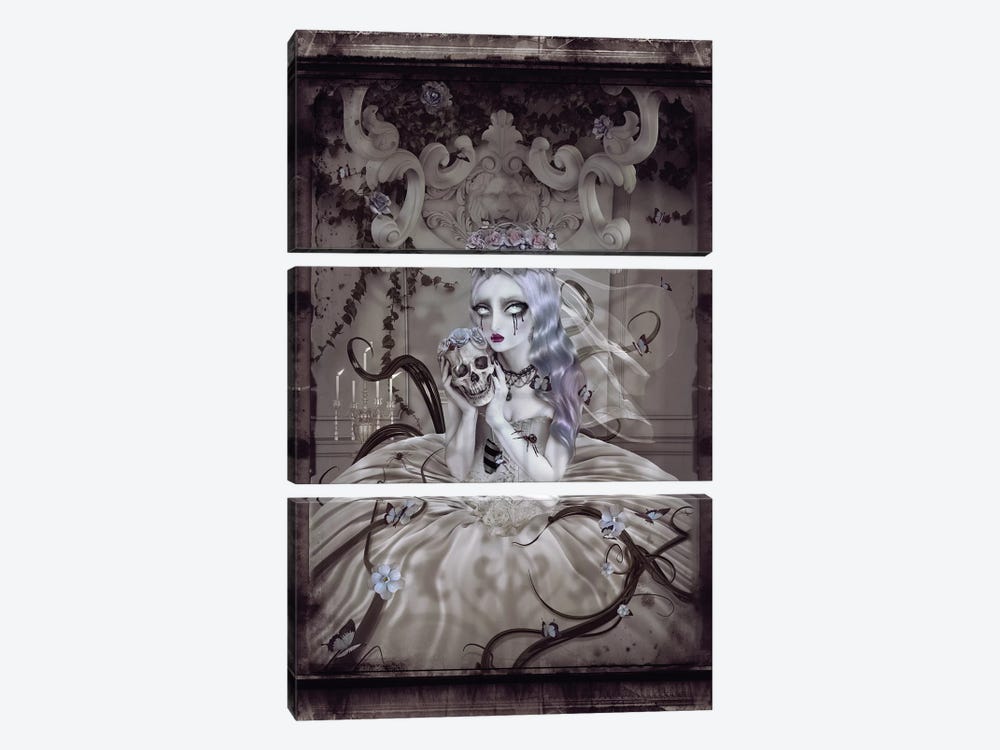 Corpse Bride by Natalie Shau 3-piece Canvas Art
