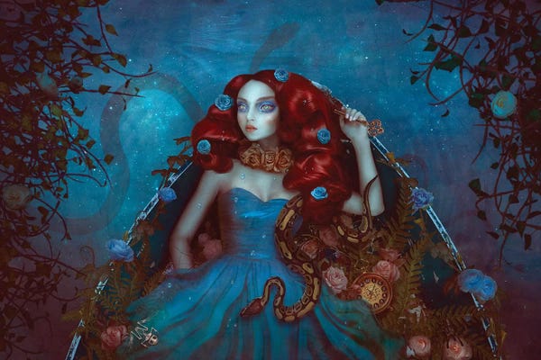 Snakes: Floating by Natalie Shau