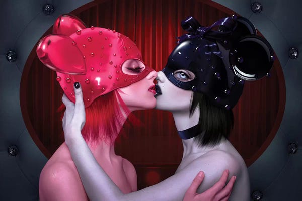 Lowbrow Femme Fatales: Kiss by Natalie Shau