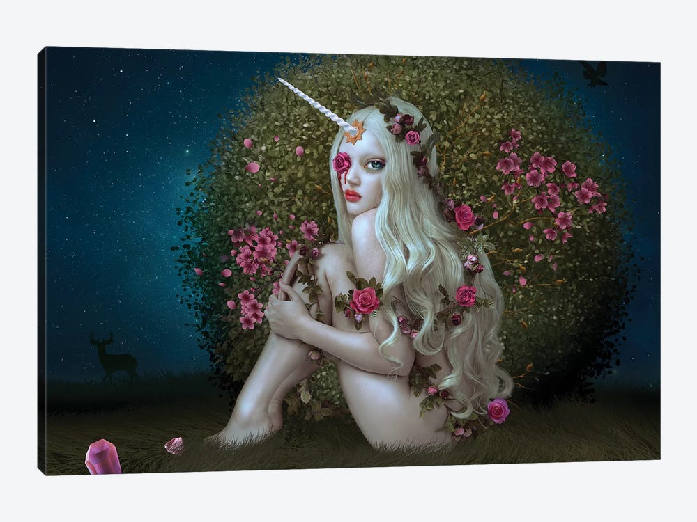 Lost Unicorn by Natalie Shau 1-piece Art Print