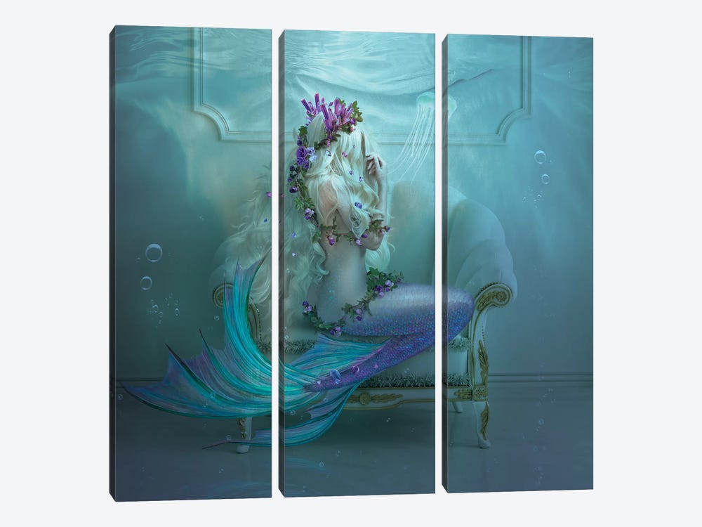 Mermaid Tears by Natalie Shau 3-piece Art Print