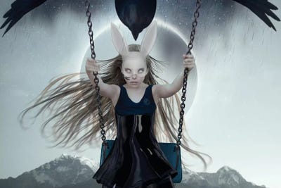 Black Rain by Natalie Shau canvas print