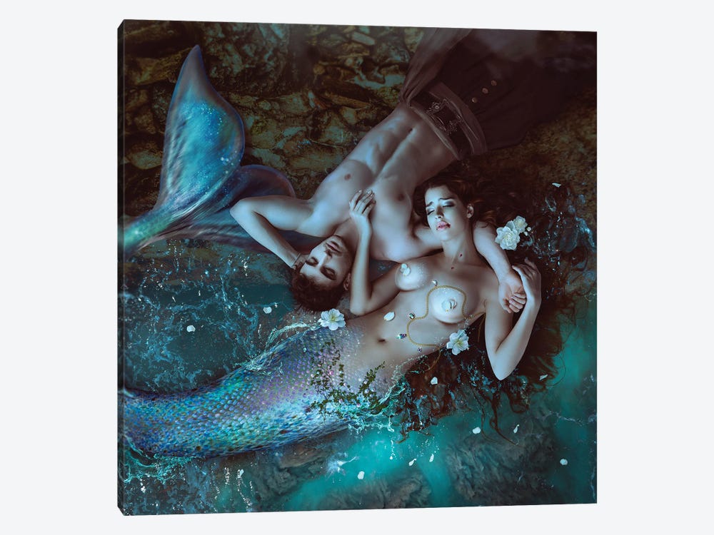 The Last Mermaid by Natalie Shau 1-piece Art Print