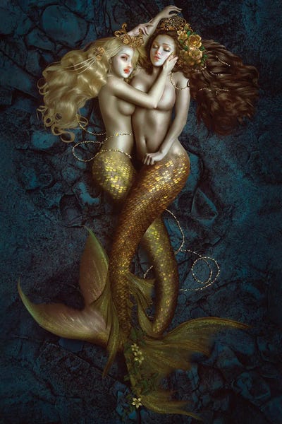 Pop Surrealism & Lowbrow: Naiades by Natalie Shau