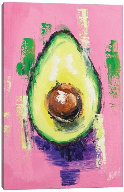 Avocado Canvas Art Print - Nataly Mak