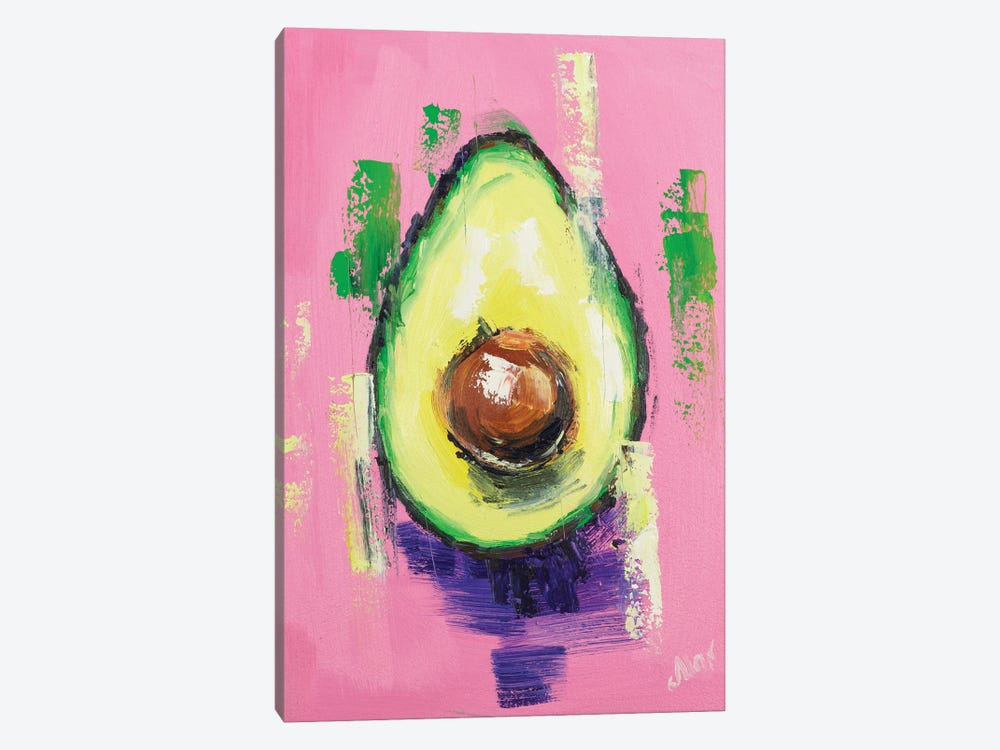 Avocado by Nataly Mak 1-piece Canvas Art