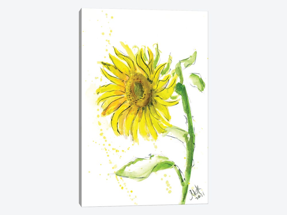 Sunflower by Nataly Mak 1-piece Art Print