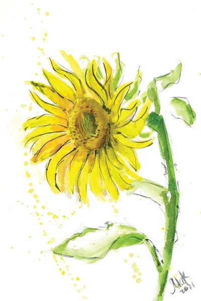 Sunflowers: Sunflower by Nataly Mak