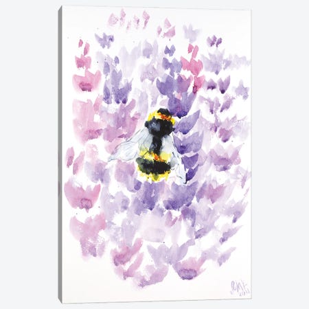 Bumblebee Canvas Print #NTM136} by Nataly Mak Canvas Print