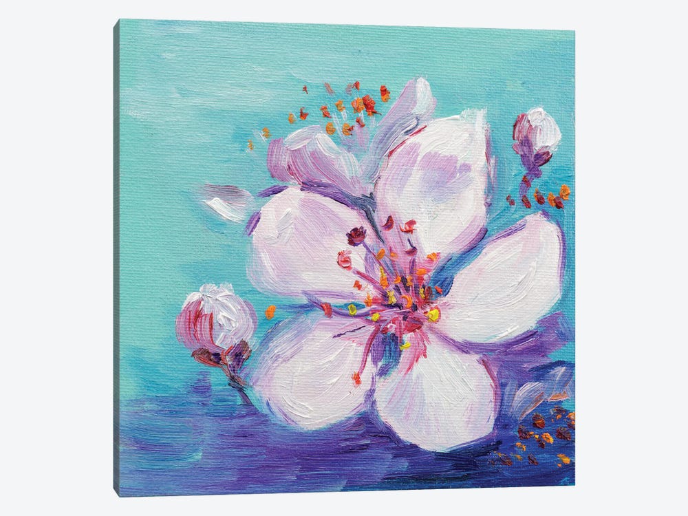 Cherry Blossom by Nataly Mak 1-piece Canvas Art