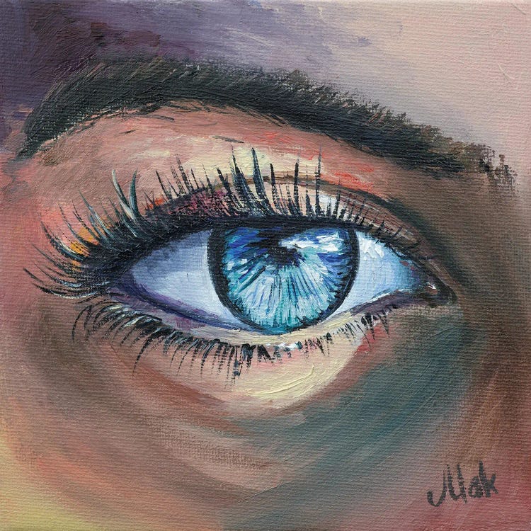 Blue Eye by Nataly Mak wall art