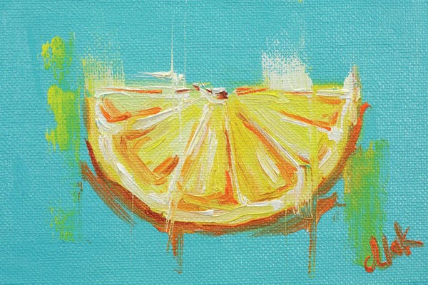 Nataly Mak: Lemon Slice by Nataly Mak
