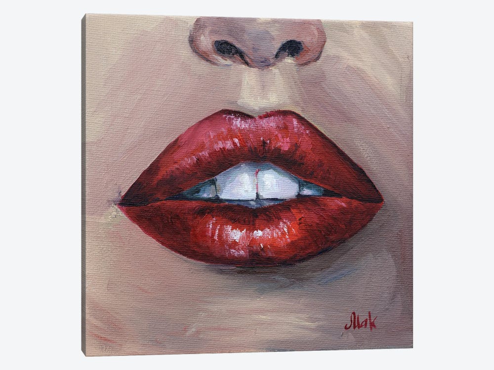 Lips by Nataly Mak 1-piece Art Print
