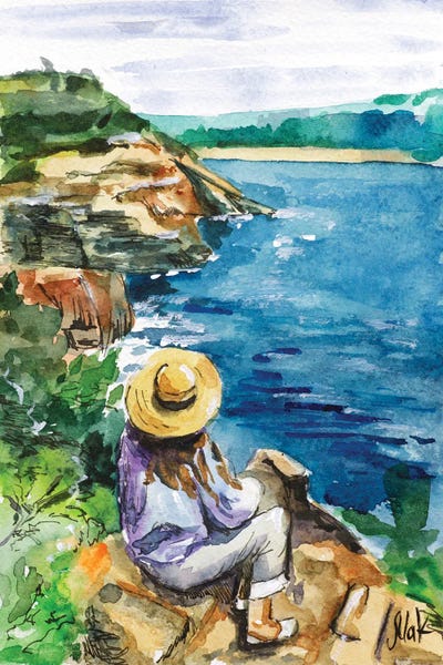 Coastlines: Woman Landscape by Nataly Mak