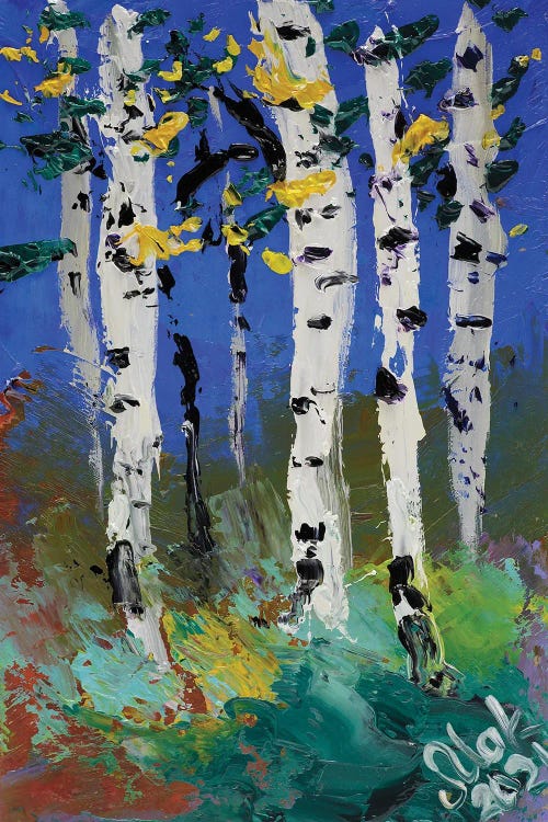 Birches Landscape II