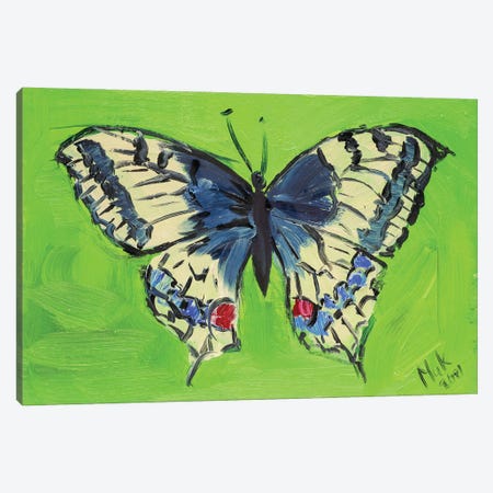Butterfly Canvas Print #NTM176} by Nataly Mak Art Print