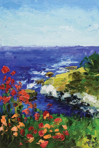 Nataly Mak: Coastal Landscape III by Nataly Mak